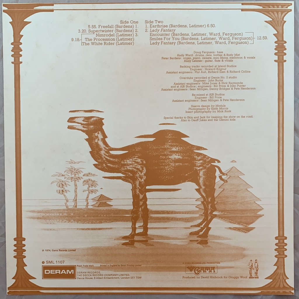 Camel - Mirage (LP usado) | Tracks Rio